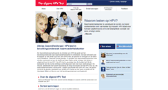 Desktop Screenshot of hpvtest.nl